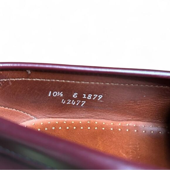 Allen Edmonds Walden Oxblood Leather Penny Loafers 10.5 Ivy Prep main image 8